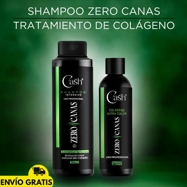 ZERO CANAS + TRATAMIENTO COLAGENO - Resultados desde el primer uso 💯✔️