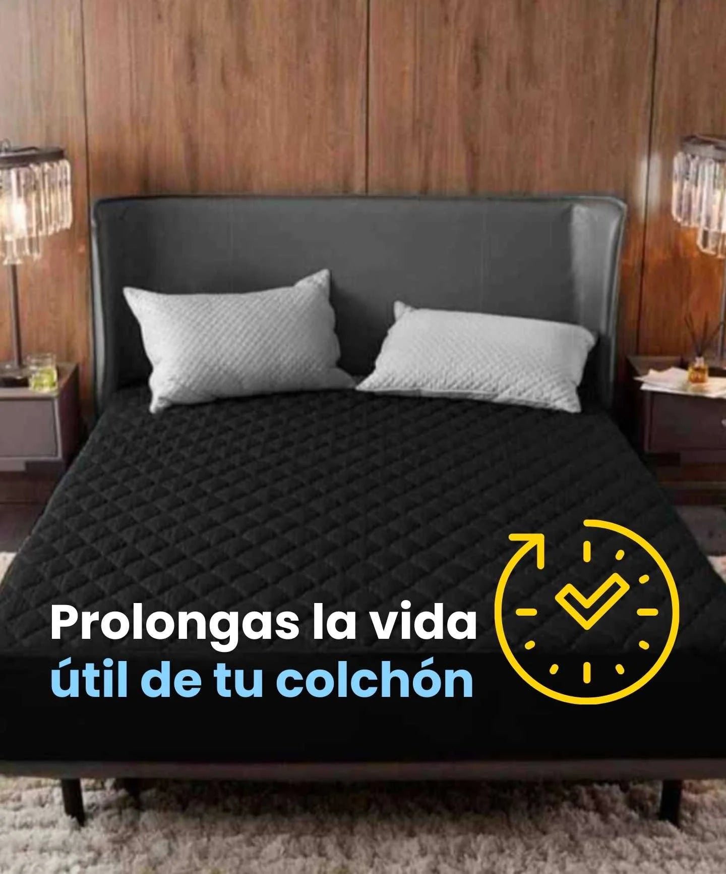 🛌PROTECTOR PARA COLCHON ANTIFLUIDO + 2 protectores de almohada🐏 OFERTA ESPECIAL⭐️⭐️⭐️⭐️⭐️