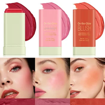 💖 Nuevo Blush en Stick On-the-Go - Rubor 3 EN 1💖🍑🌸
