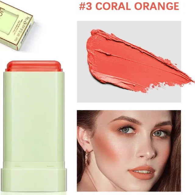 💖 Nuevo Blush en Stick On-the-Go - Rubor 3 EN 1💖🍑🌸
