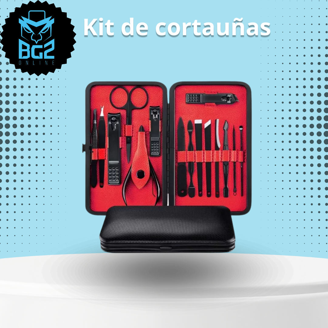 💅 Kit de Manicura y Pedicura 15 en 1 – Cuidado Completo para Manos y Pies
