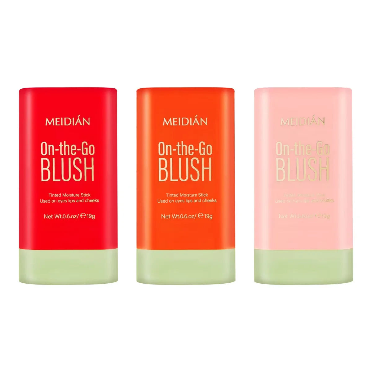 💖 Nuevo Blush en Stick On-the-Go - Rubor 3 EN 1💖🍑🌸