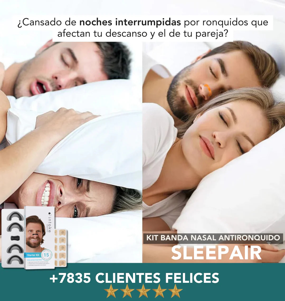👃Tiras Magnéticas BlissSleep™ ¡Mejora tu calidad de vida!😮💨