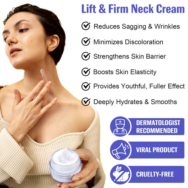 💜2x1 Neck Cream® Reafirmante Antienvejecimiento-Compra 1 y llévate 2💜