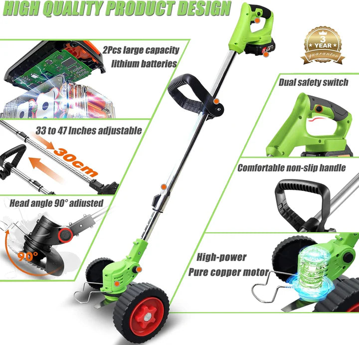 Guadaña Turbo Max™ – Con Batería Extra 🔋 + Regalos Exclusivos 🎁