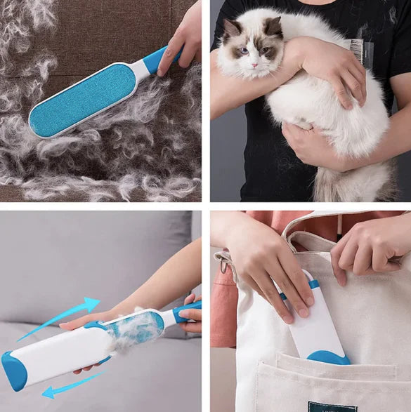 Pack de 2 Cepillo - Removedor de Pelos y Motas(1 grande + 1 pequeño)