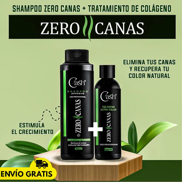 ZERO CANAS + TRATAMIENTO COLAGENO - Resultados desde el primer uso 💯✔️