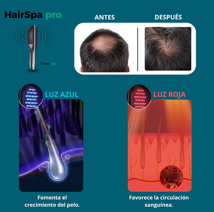 Cepillo Terapia Capilar HairSpa Pro😍✨