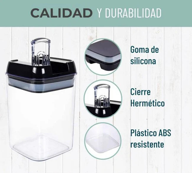 👨🏼🍳 Contenedores para alimentos x7 🫙✨