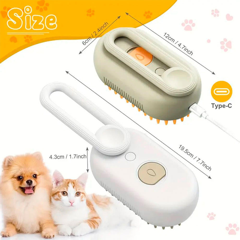 🌬️Cepillo Vapor Para Mascotas 🐶🐱🐾