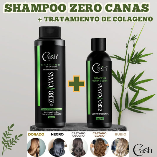 ZERO CANAS + TRATAMIENTO COLAGENO - Resultados desde el primer uso 💯✔️