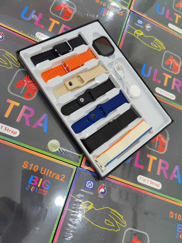 ⌚📲Smartwatch Ultra Pro S10 + 7 CORREAS ⛓️