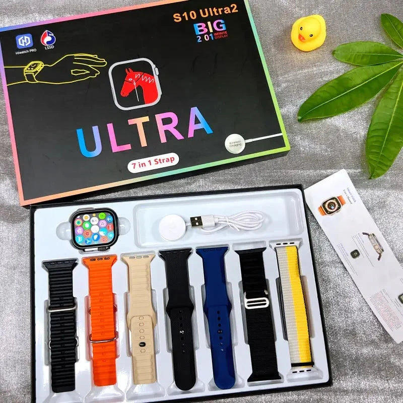 ⌚📲Smartwatch Ultra Pro S10 + 7 CORREAS ⛓️