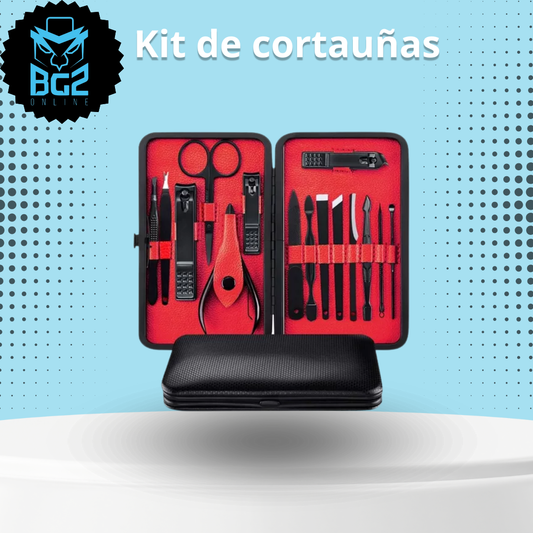 💅 Kit de Manicura y Pedicura 15 en 1 – Cuidado Completo para Manos y Pies