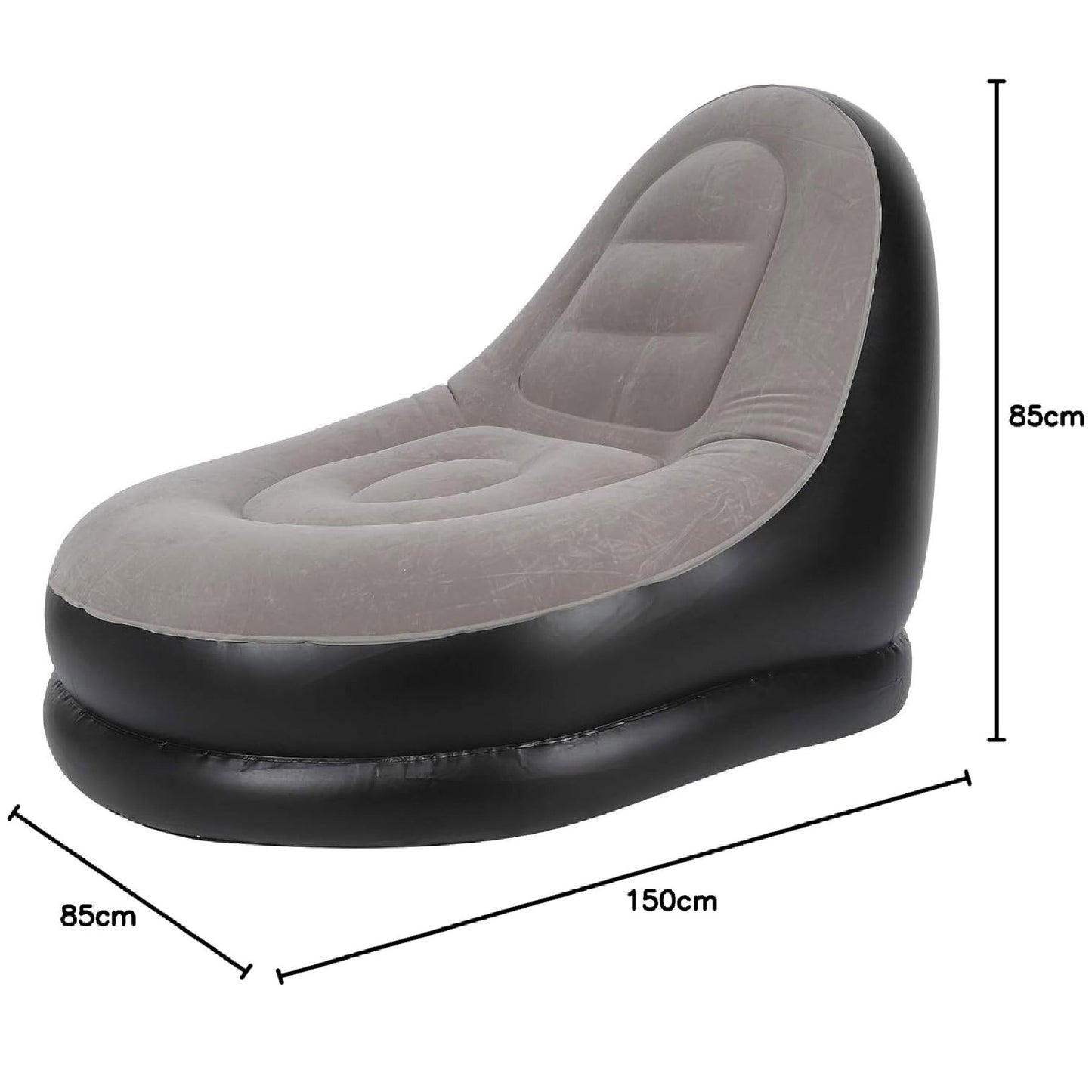 Sillon Inflable Con Reposa Pies👣☁️