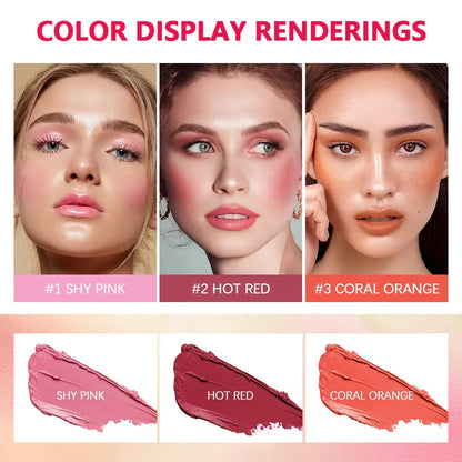 💖 Nuevo Blush en Stick On-the-Go - Rubor 3 EN 1💖🍑🌸