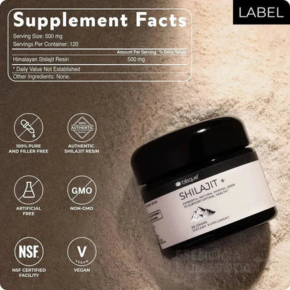 Shilajit 100% Resina Pura🗻 - El Secreto Milenario para una Energía y Bienestar Inigualable💪