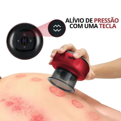 Masajeador Eléctrico De Ventosa Succión ®️