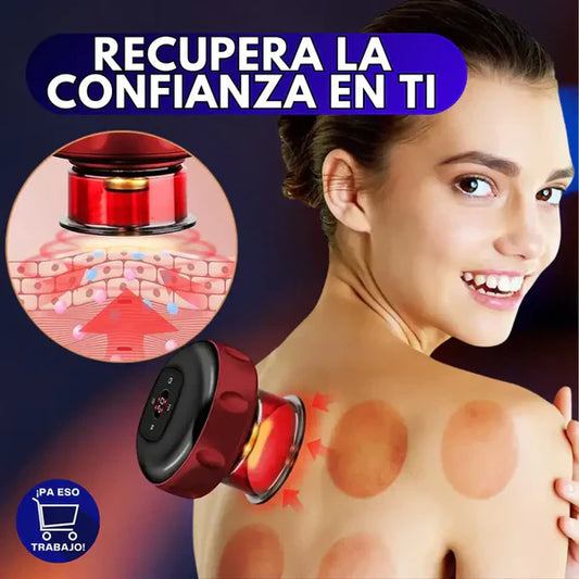 Masajeador Eléctrico De Ventosa Succión ®️
