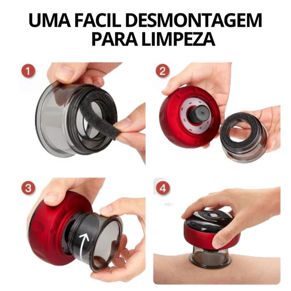 Masajeador Eléctrico De Ventosa Succión ®️