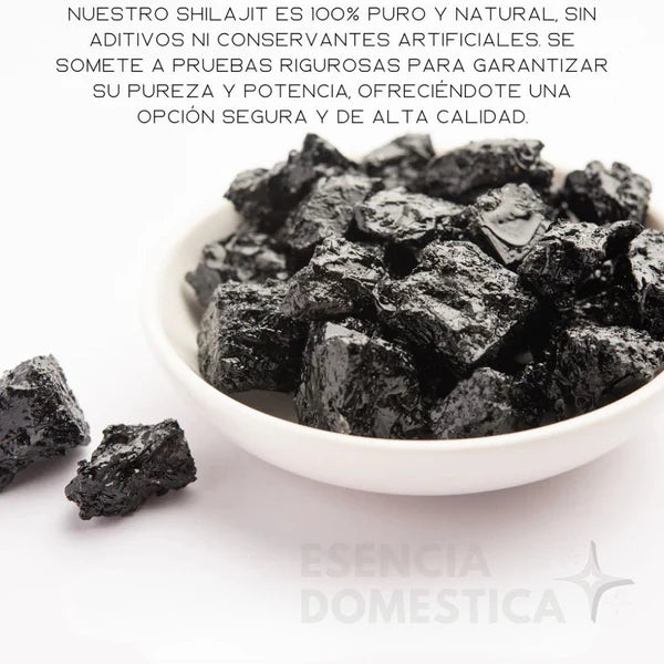 Shilajit 100% Resina Pura🗻 - El Secreto Milenario para una Energía y Bienestar Inigualable💪