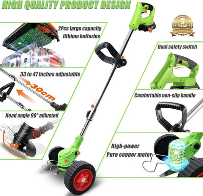 Guadaña Turbo Max™ – Con Batería Extra 🔋 + Regalos Exclusivos 🎁