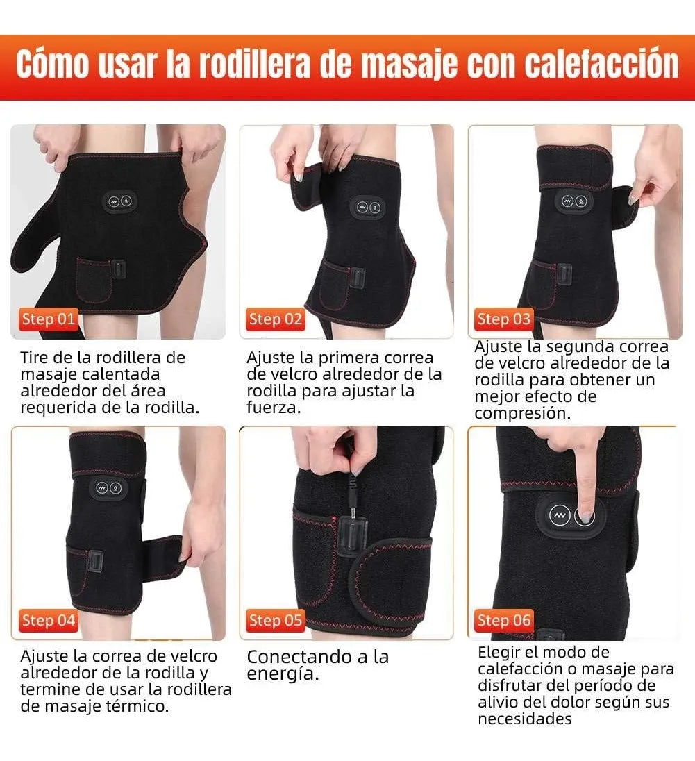 RODILLERA ELÉCTRICA | TERAPIA CALOR Y VIBRACION♨️