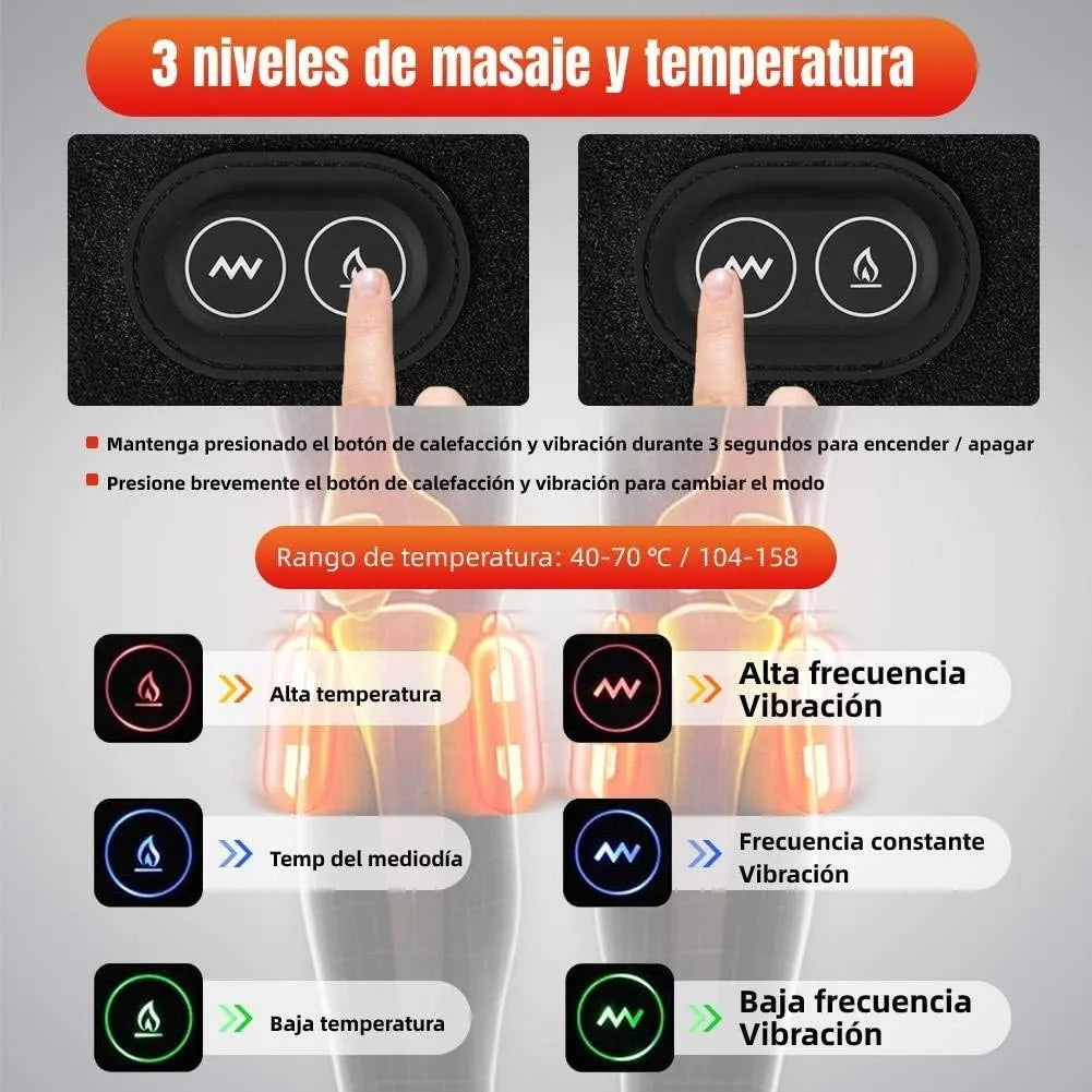 RODILLERA ELÉCTRICA | TERAPIA CALOR Y VIBRACION♨️