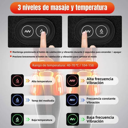 RODILLERA ELÉCTRICA | TERAPIA CALOR Y VIBRACION♨️