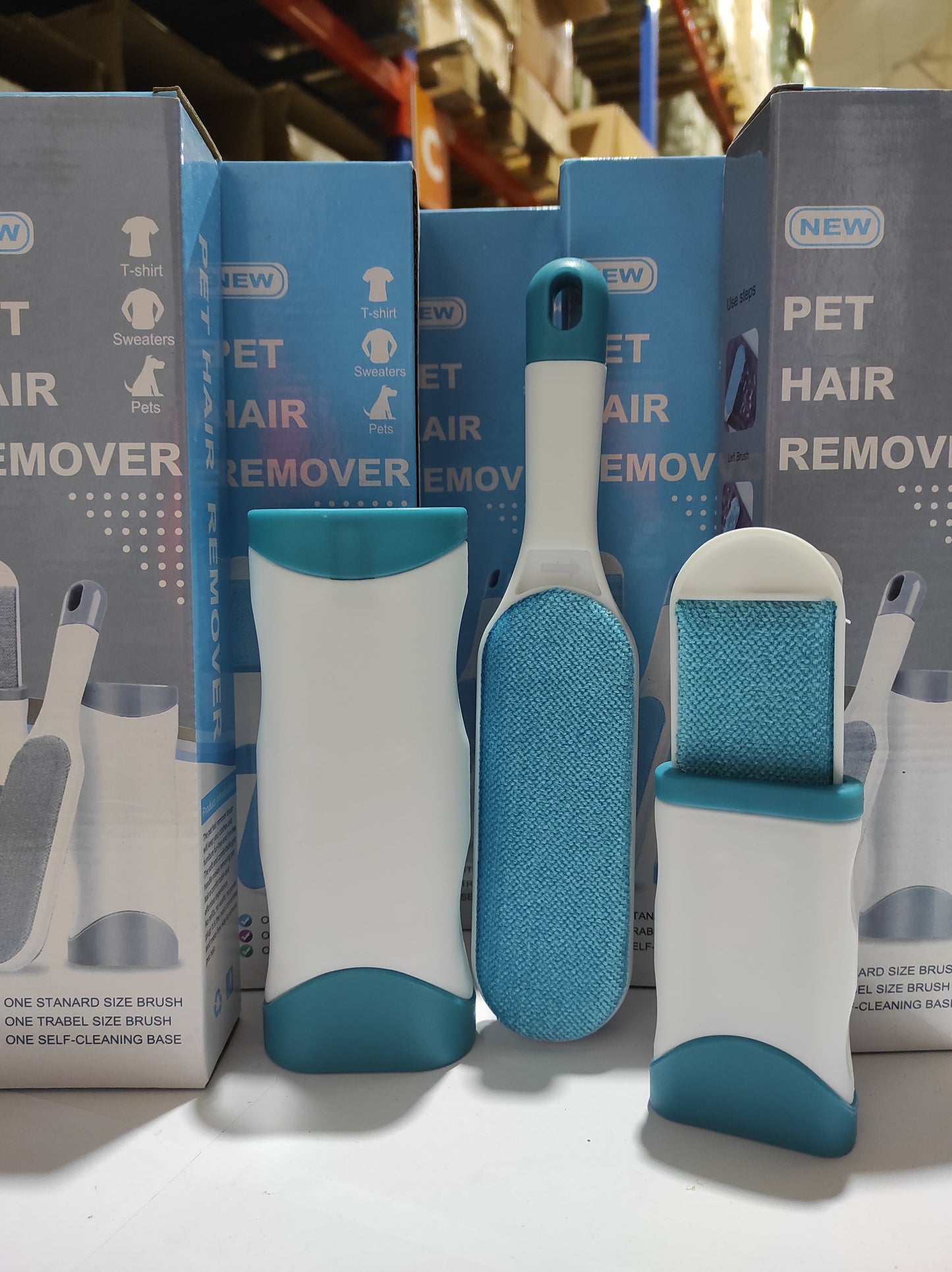 Pack de 2 Cepillo - Removedor de Pelos y Motas（1 grande + 1 pequeño）