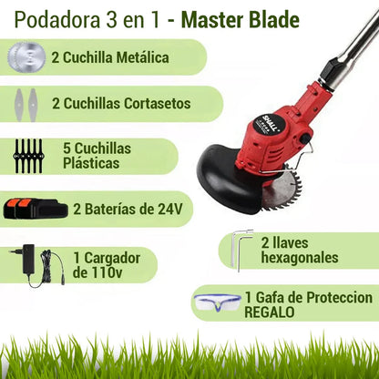 Kit Guadaña Turbo Max™ – Con Batería Extra 48V🔋 + Regalos Exclusivos 🎁