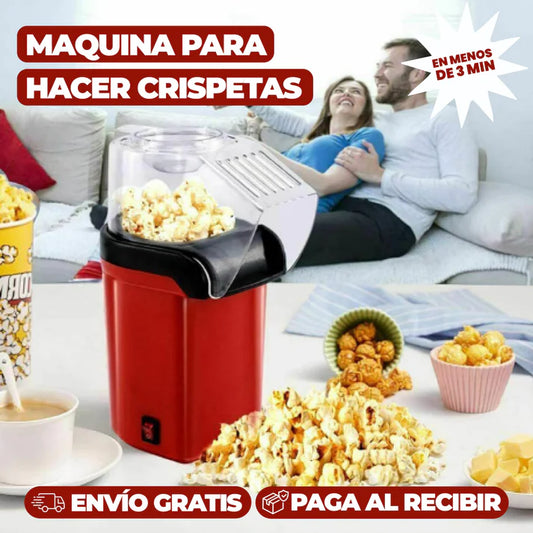 Máquina Palomitas Crispetera Sin Aceite ¡Del cine a tu hogar!🎬🍿