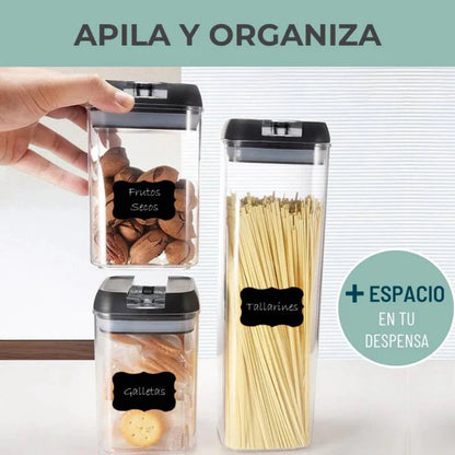 👨🏼‍🍳 Contenedores para alimentos x7 🫙✨