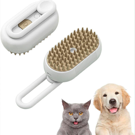 🌬️Cepillo Vapor Para Mascotas 🐶🐱🐾
