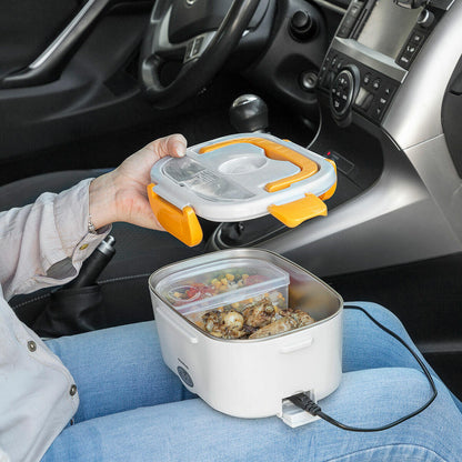 🔥Fiambrera Eléctrica para Oficina y Coche🍲🍽️