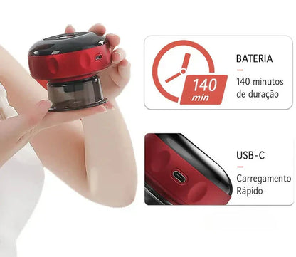 Masajeador Eléctrico De Ventosa Succión ®️